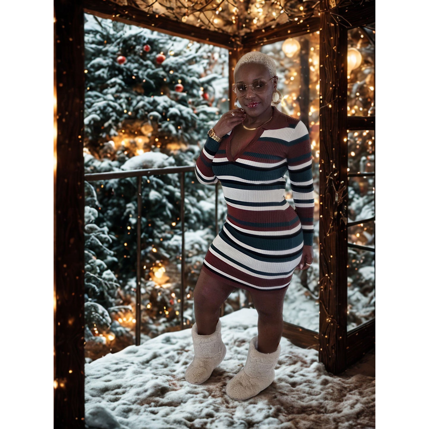 "Not Like The Rest" Sweater Dress