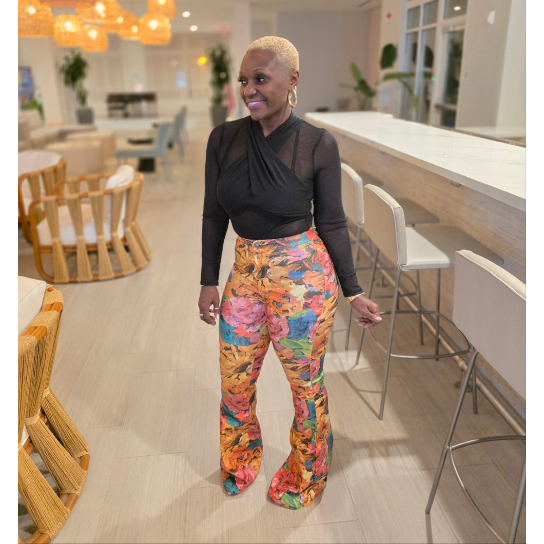 Zuri Floral Pants