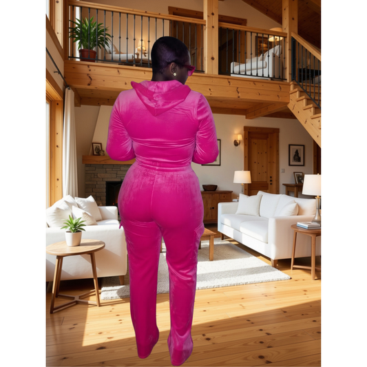 Angie N. Velour Set