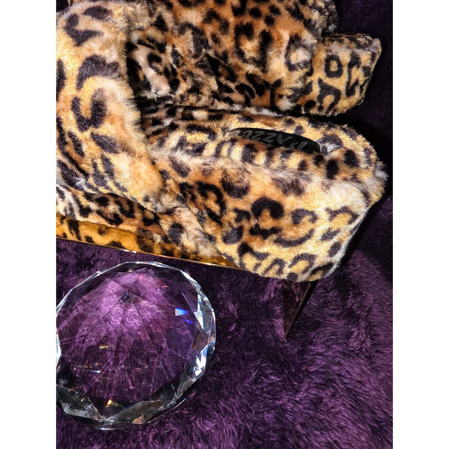 Jamila Leopard Platform Sandals