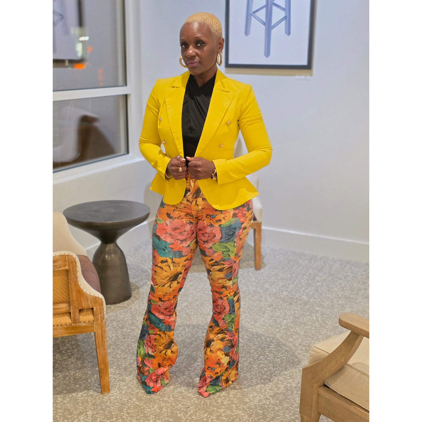 Zuri Floral Pants
