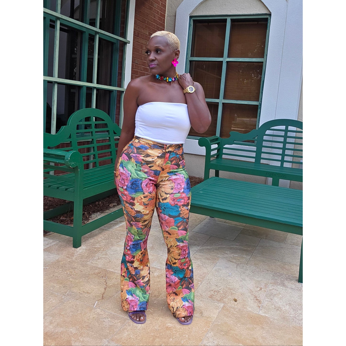 Zuri Floral Pants