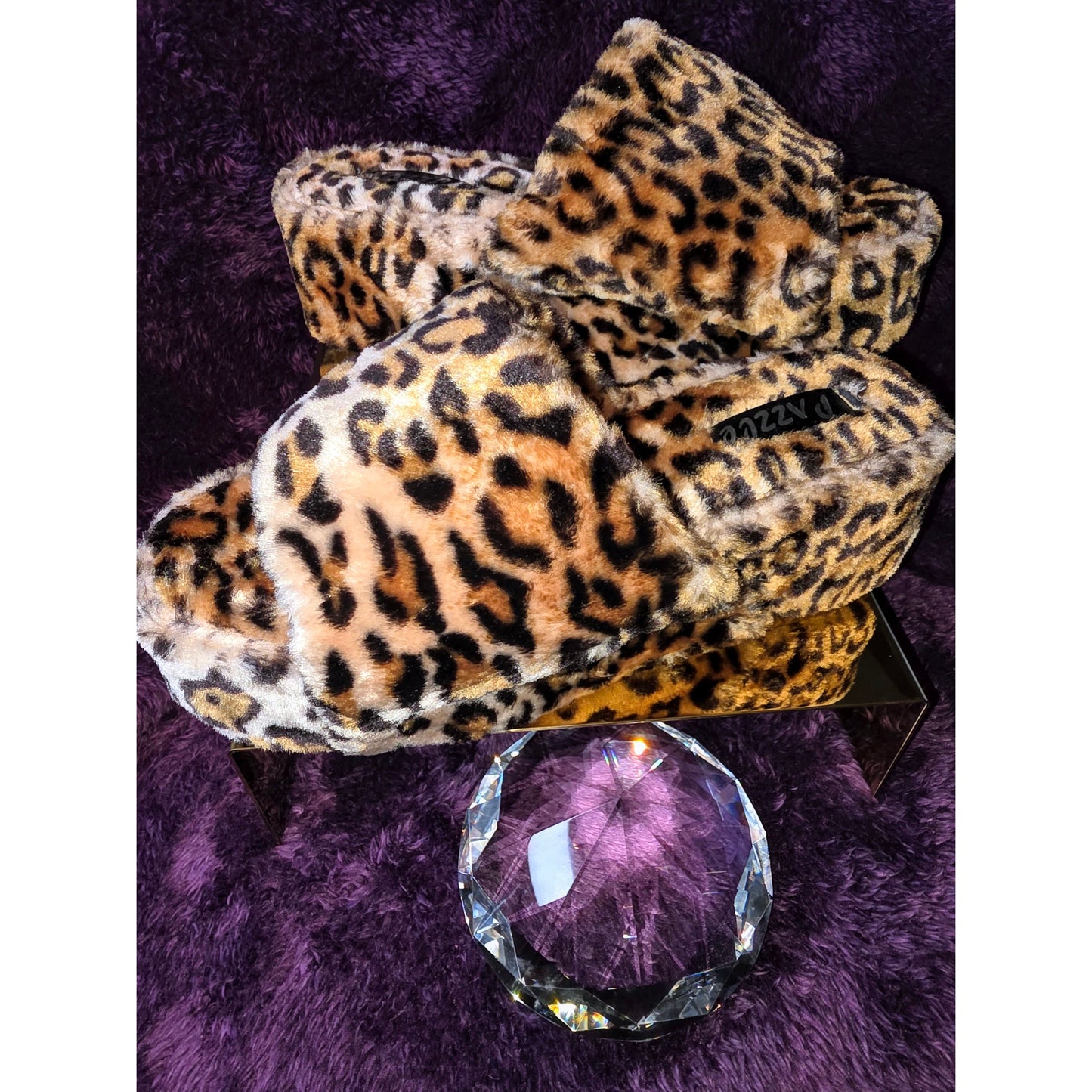 Jamila Leopard Platform Sandals