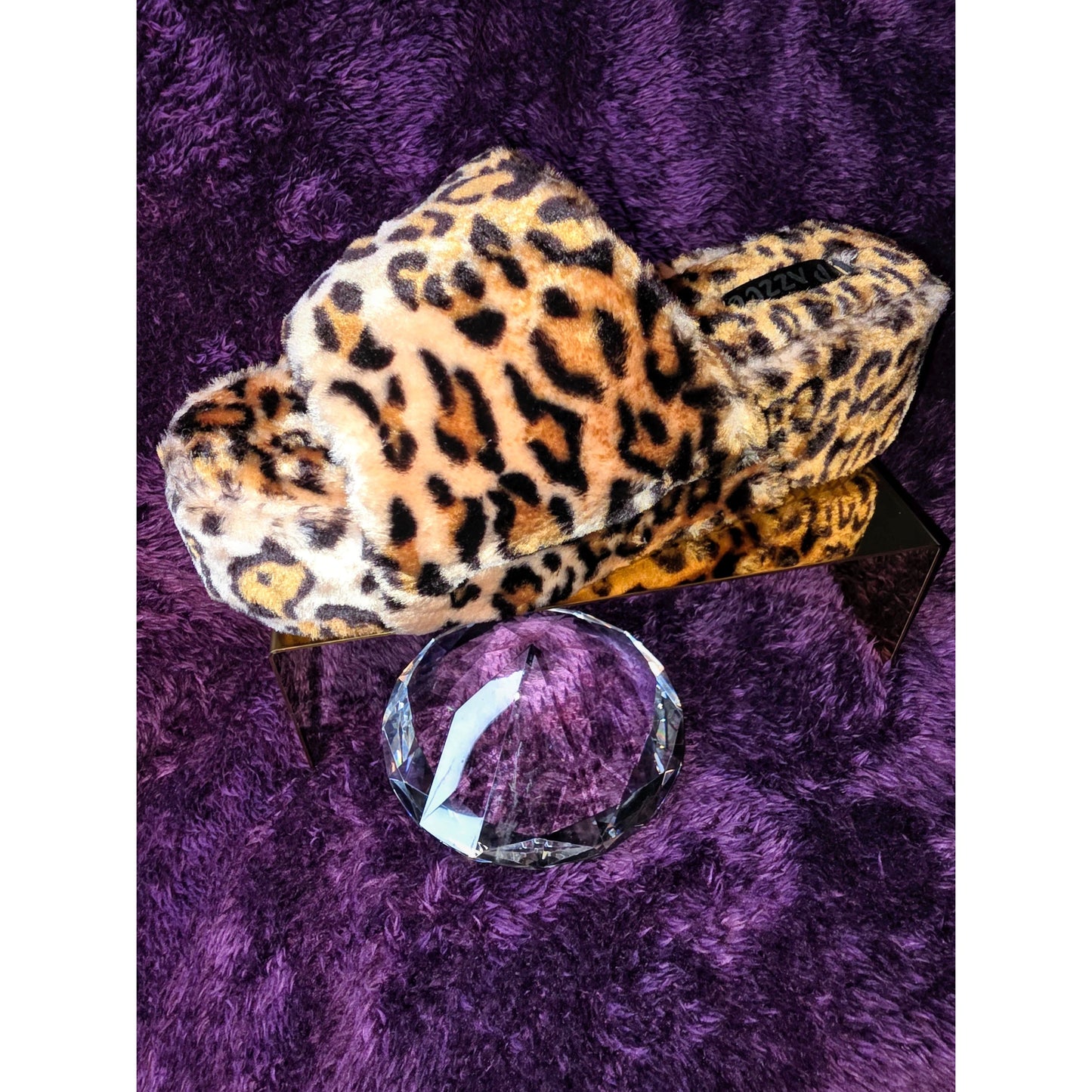 Jamila Leopard Platform Sandals
