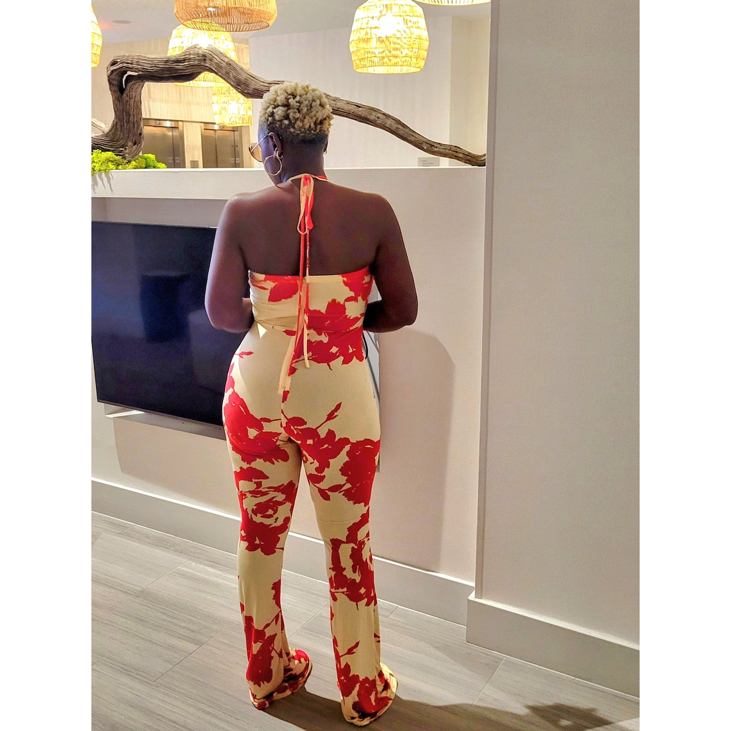 Lovely Rose Jumpsuit