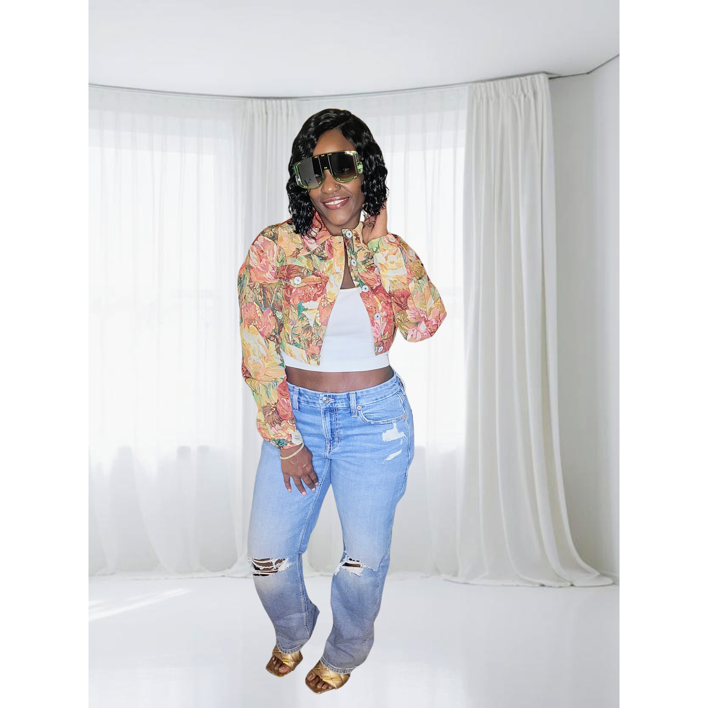 Gardenia Denim Jacket