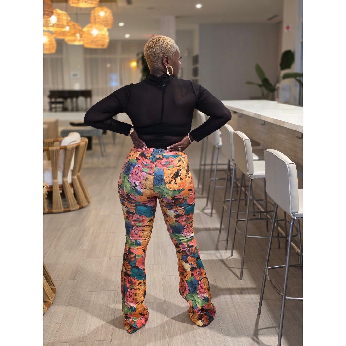 Zuri Floral Pants