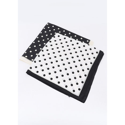 Jolene Silk-Touch Polka Dot Scarf