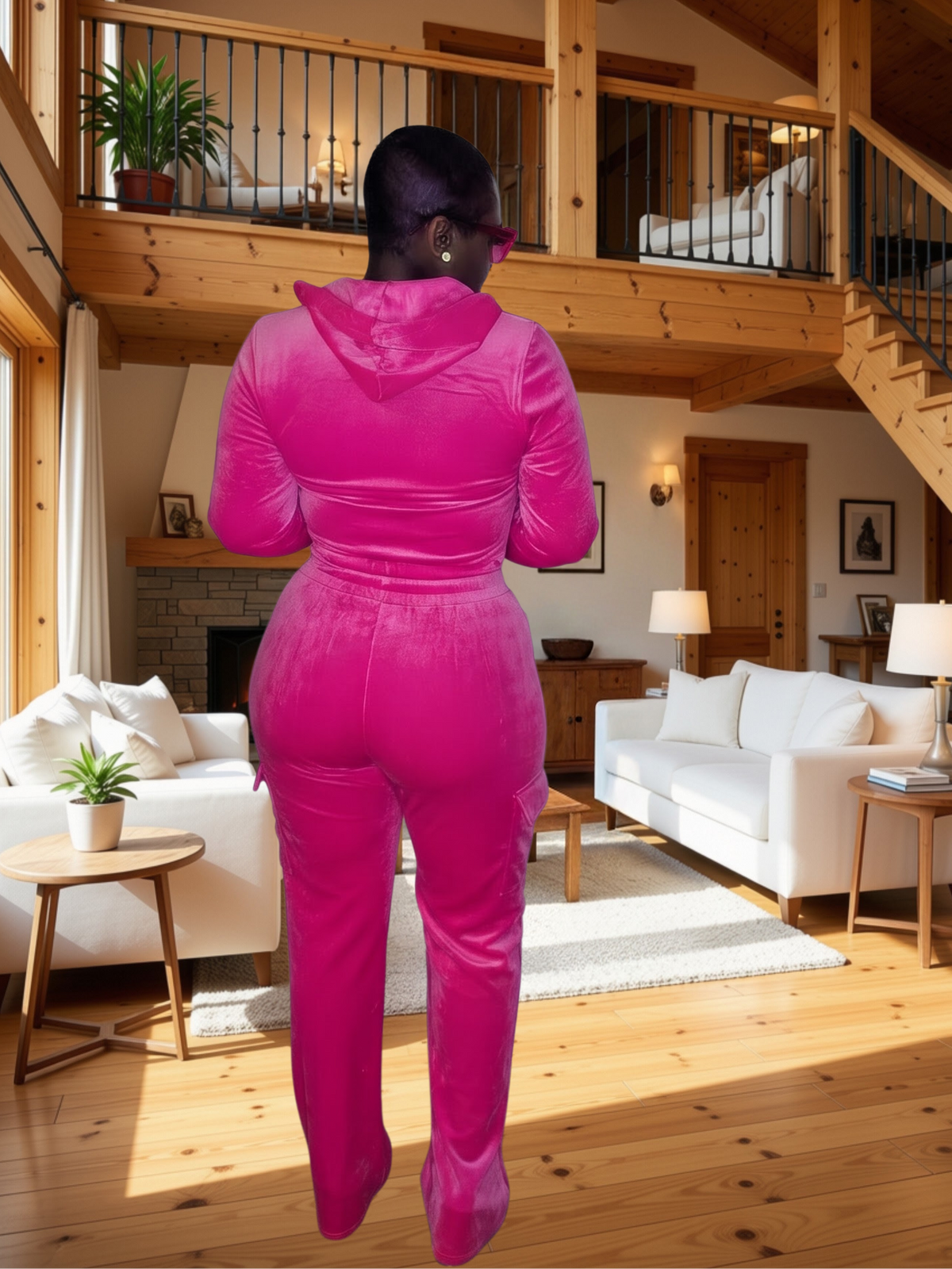Angie N. Velour Set