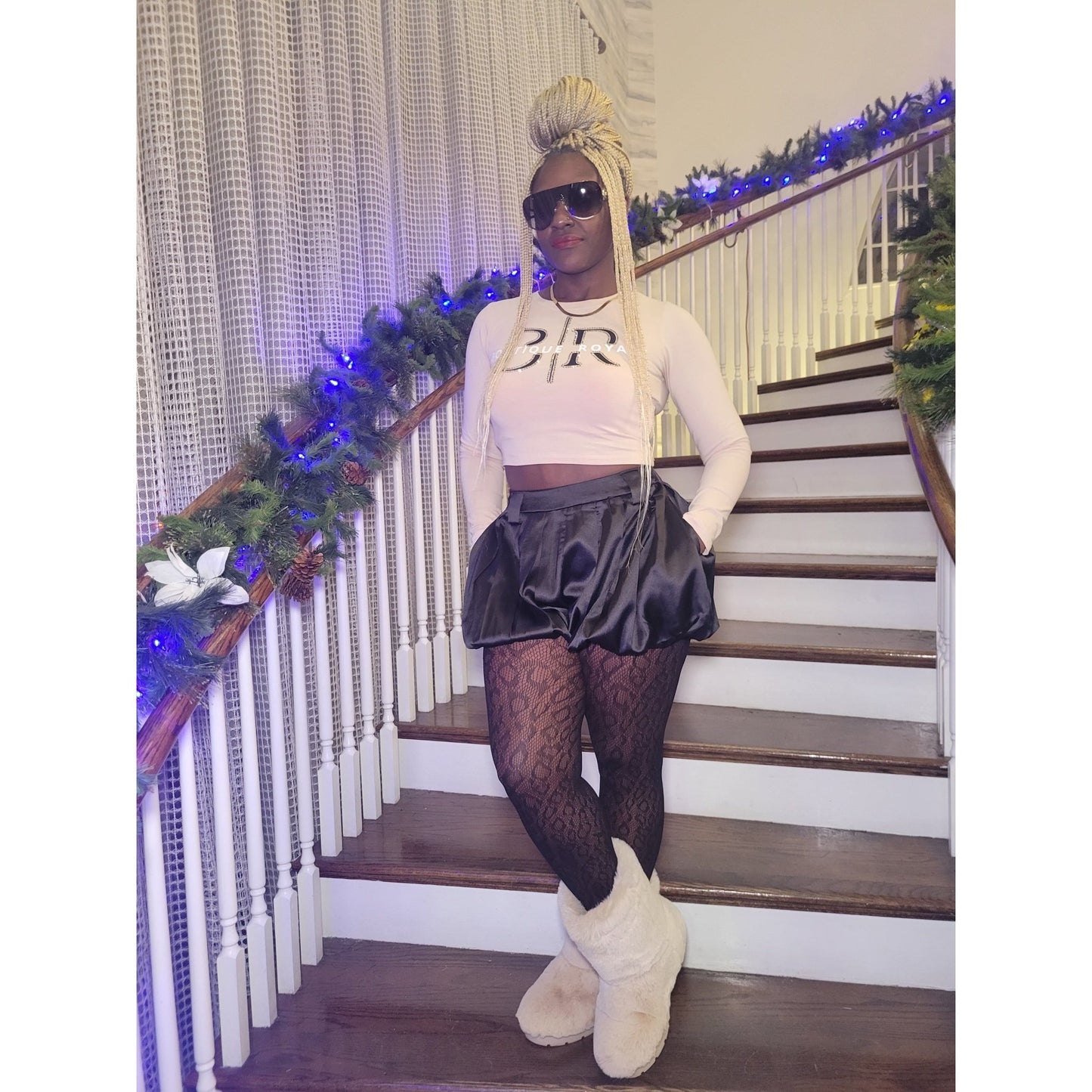 Bel-Air Satin Bubble Shorts - Boutique Royále