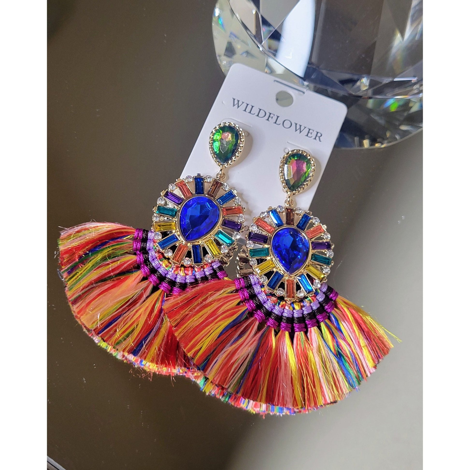 Glam Queen Earrings - Boutique Royále