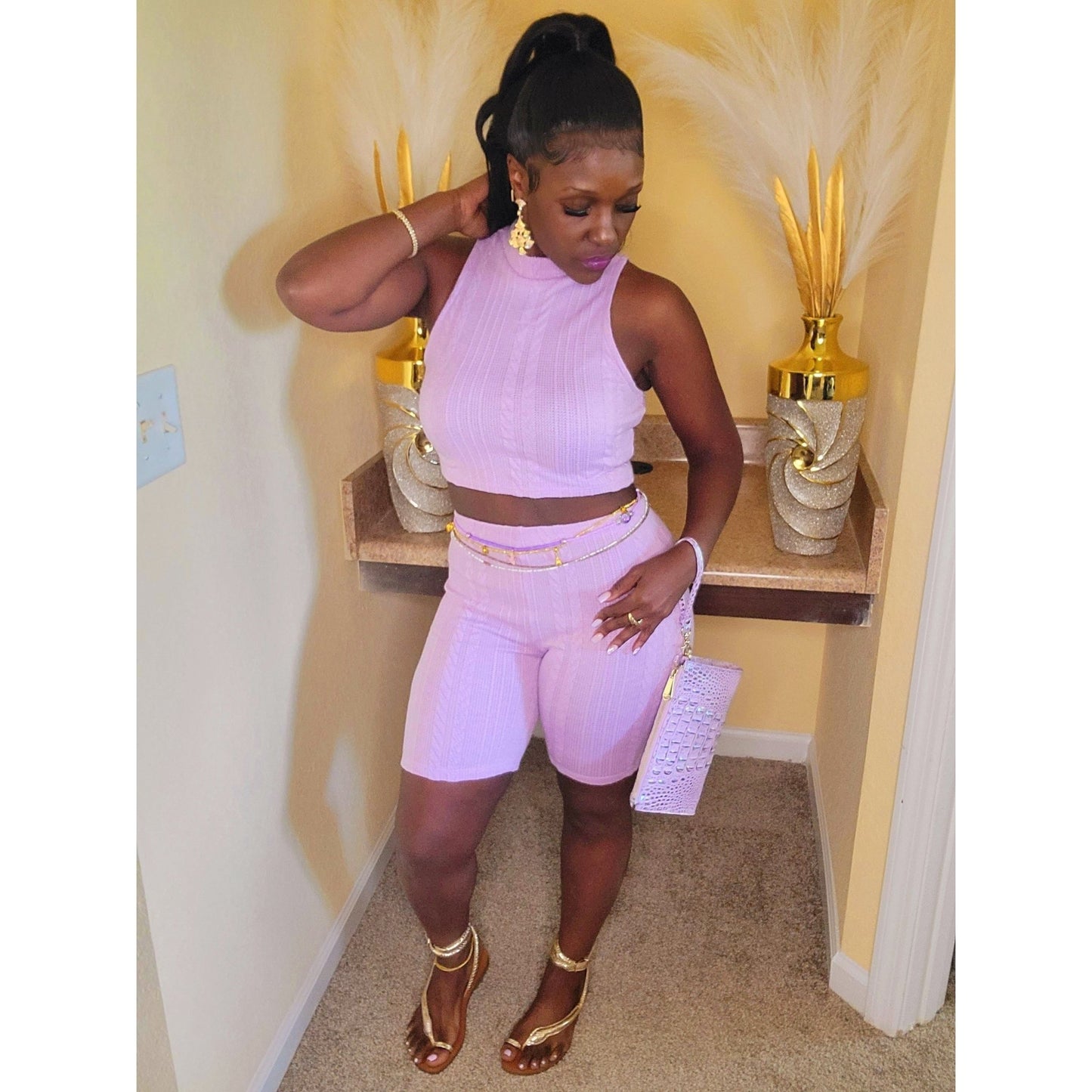 Lovely Lilac Set - Boutique Royále