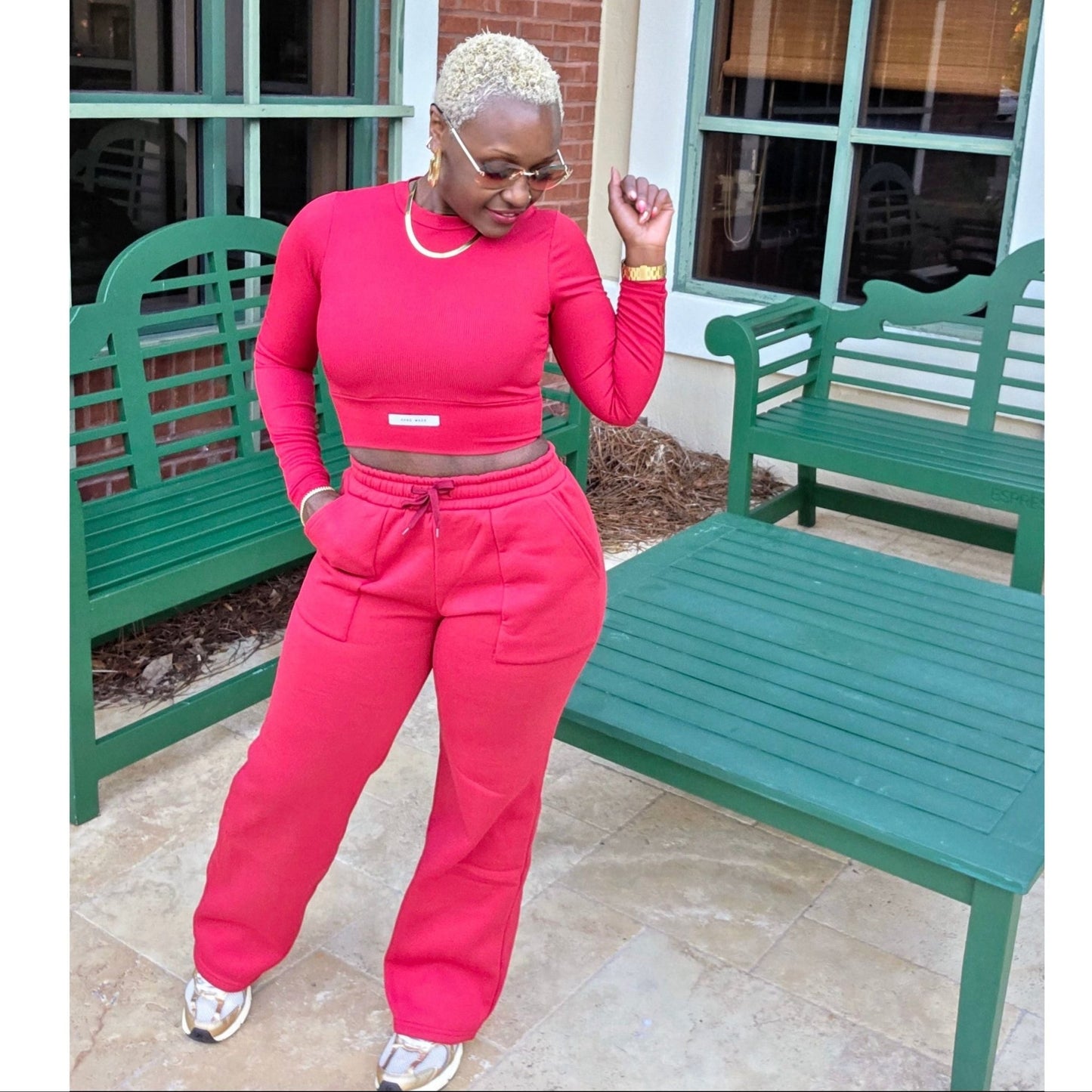 Scarlett Sweatpant Set - Boutique Royále