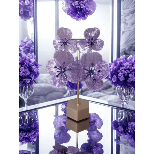 Violet Earrings - Boutique Royále