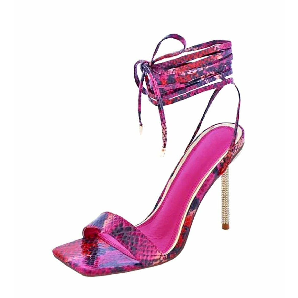 Bianca Rhinestone Heels - Boutique Royále