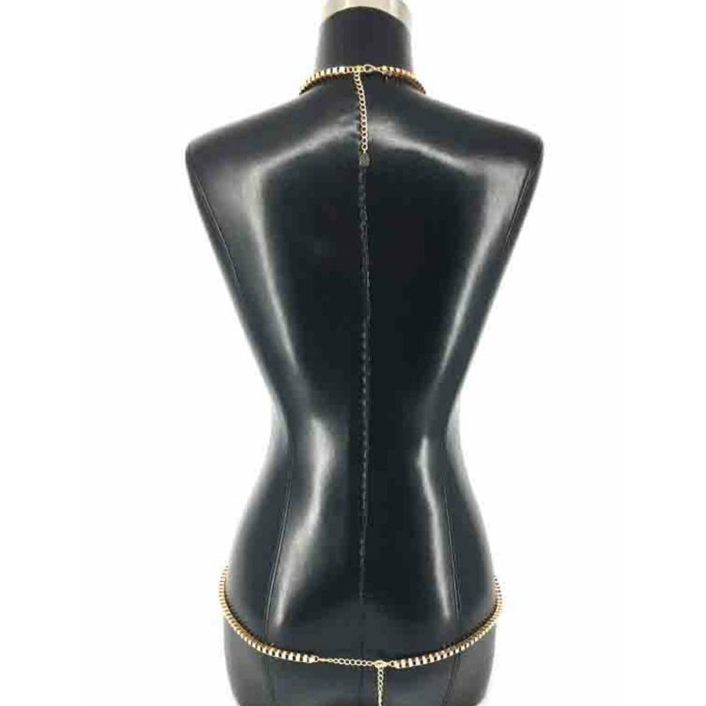 Daggered Out Body Chain - Boutique Royále