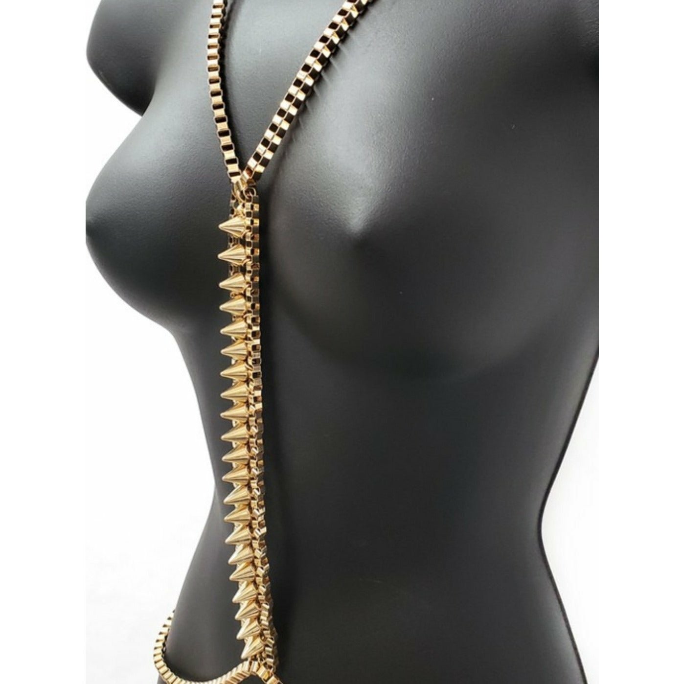 Daggered Out Body Chain - Boutique Royále